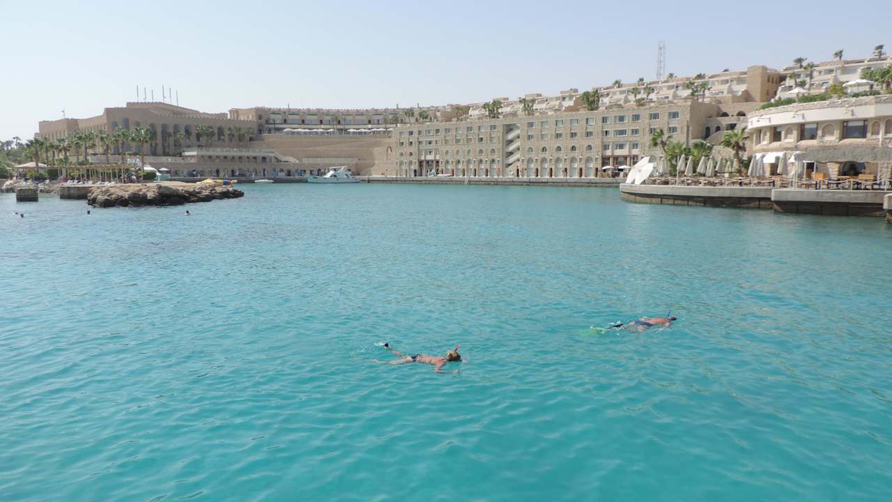 Meerwasserlagune - Hotel Citadel Azur Pickalbatros Citadel Resort