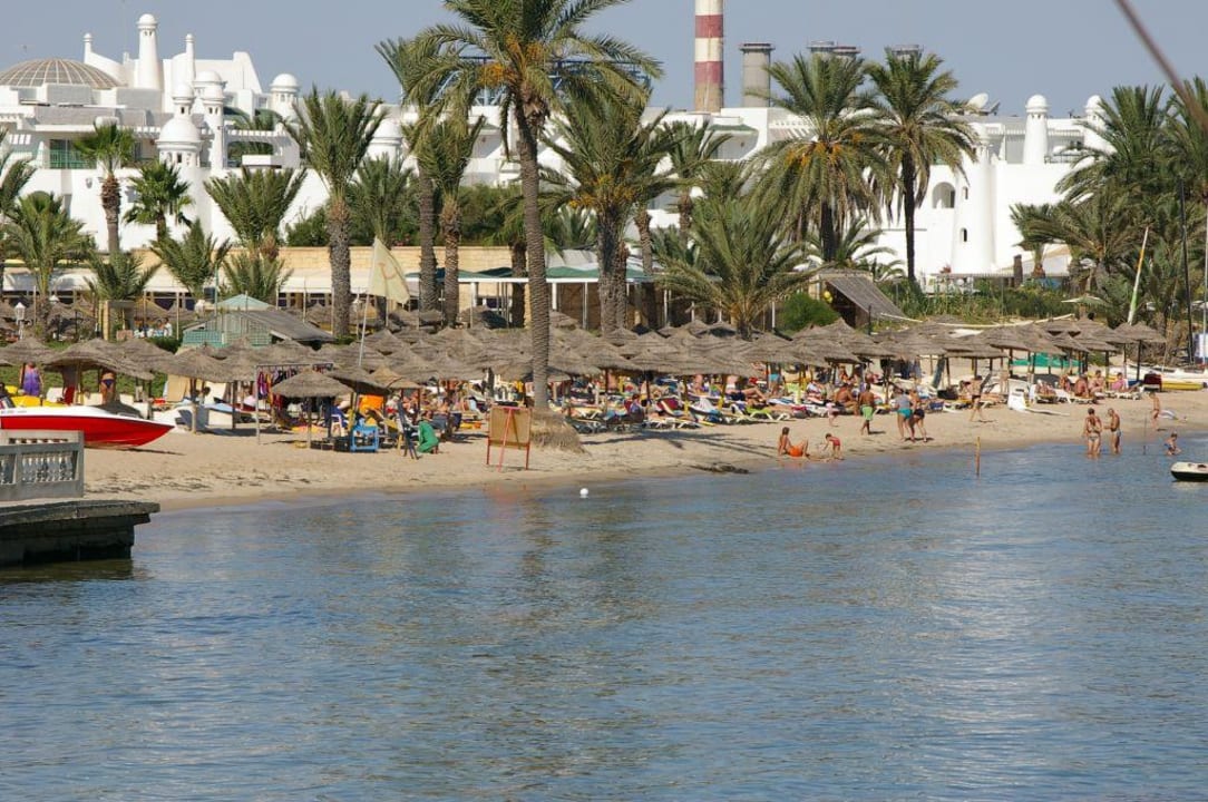 hoteleigener Strand Houda Golf & Beach Club