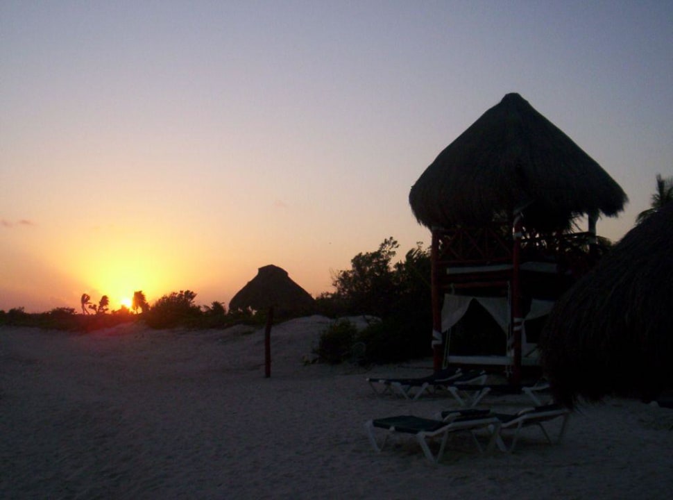 Sonnenuntergang TUI BLUE El Dorado Seaside Suites