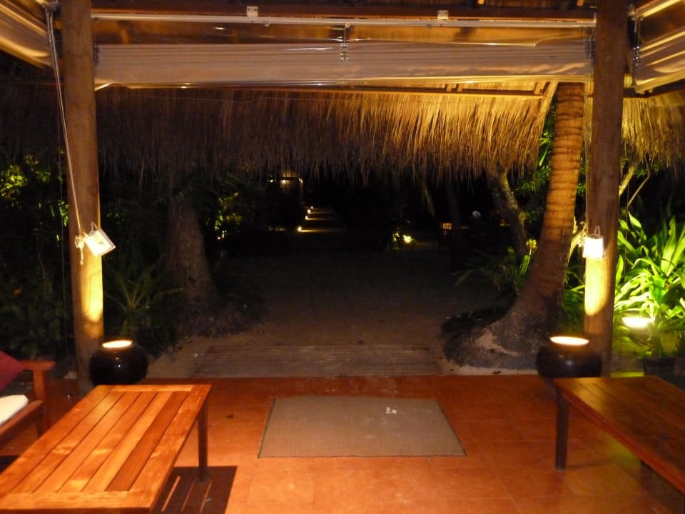 Zugang Malafay und Dhonibar Kuramathi Maldives