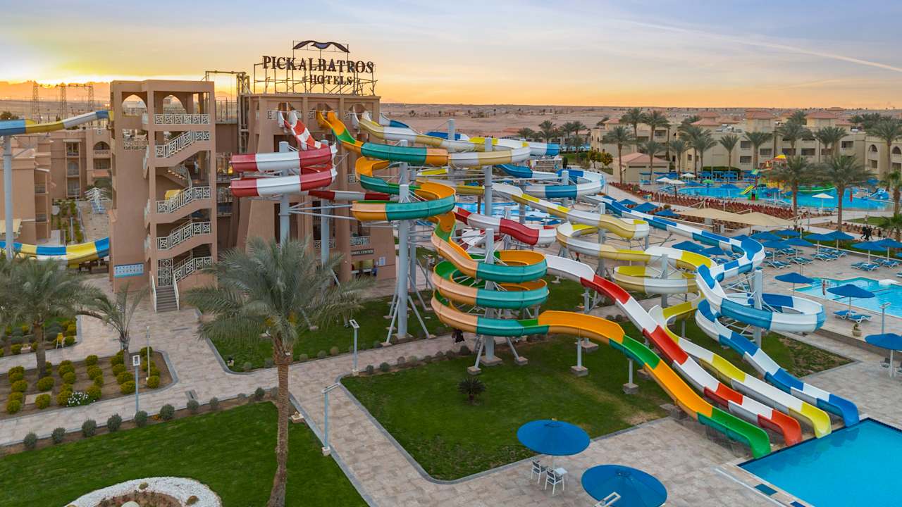 Außenansicht Pickalbatros Aqua Park Resort - Hurghada
