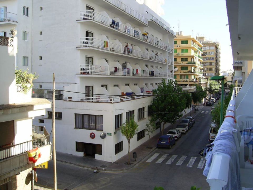 Unser Ausblick vom Balkon. HSM Reina del Mar