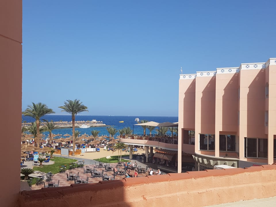 Blick vom Zimmer Beach Albatros Resort