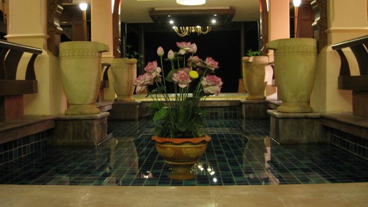 Eingangsbereich Hotel Andaman Cannacia Resort