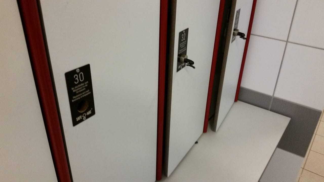 Kaputte Schliessfächer Terra Ventura Hotel Resort Spa