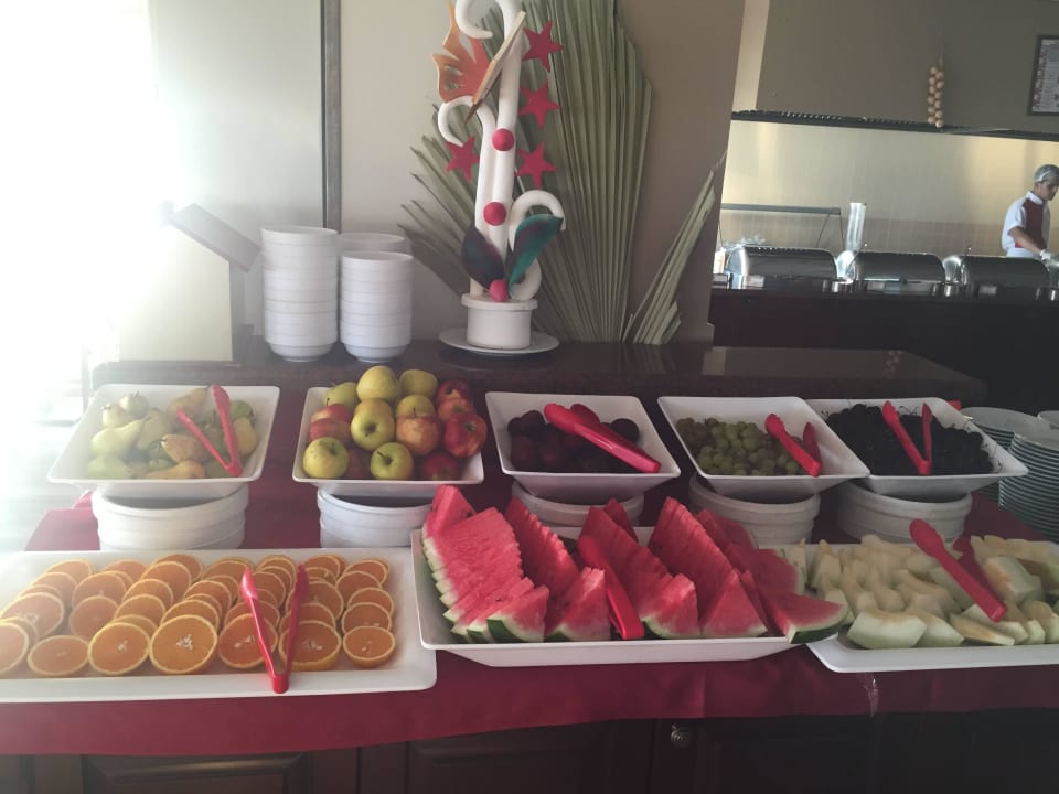 Blick auf das Obst  Gardenia Hotel