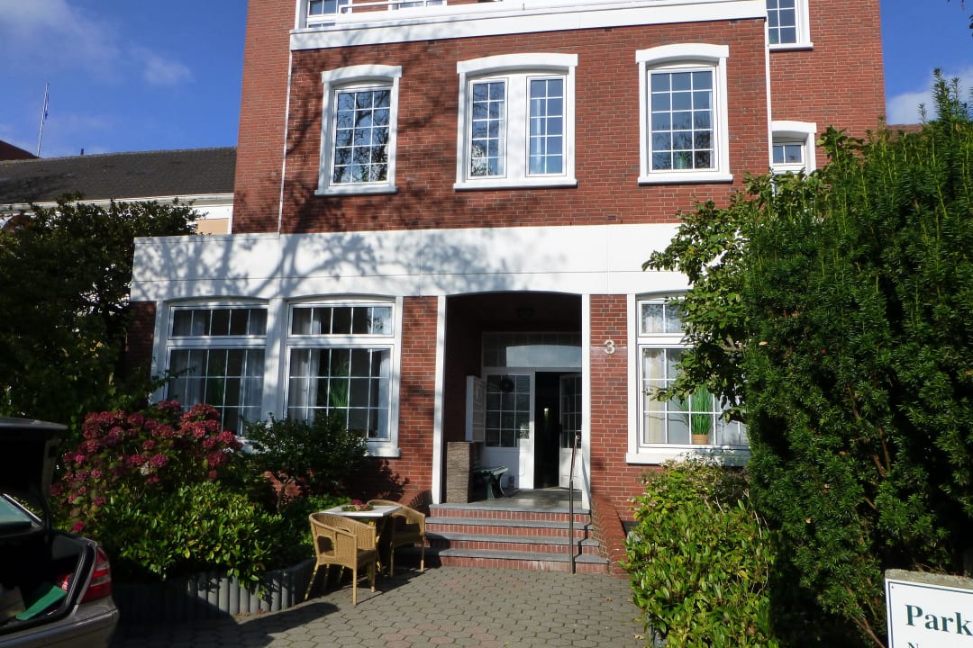 Haupteingang zur Villa Appartements Villa Rosenhof