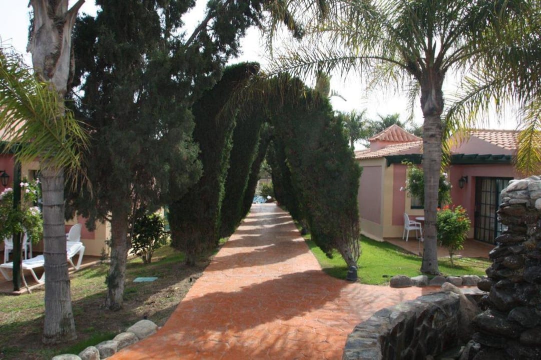 Der Weg zur Poolanlage allsun Hotel Esplendido