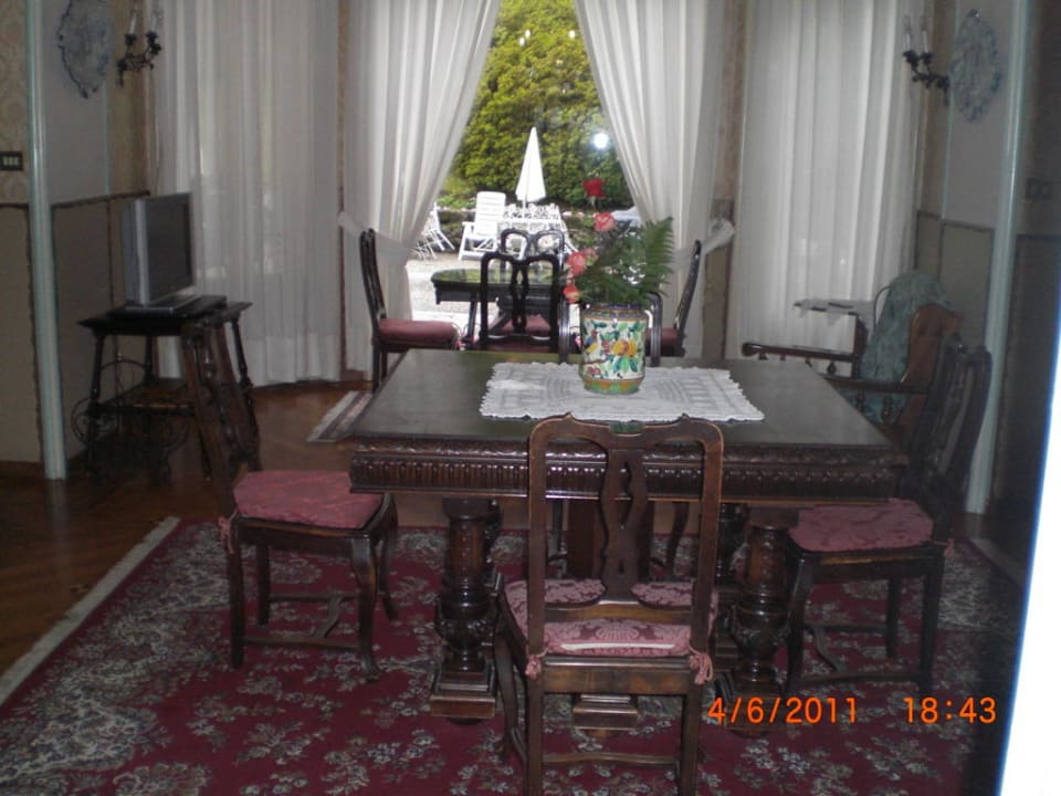 Aufenthaltszimmer Eingangsbereich Hotel Du Parc