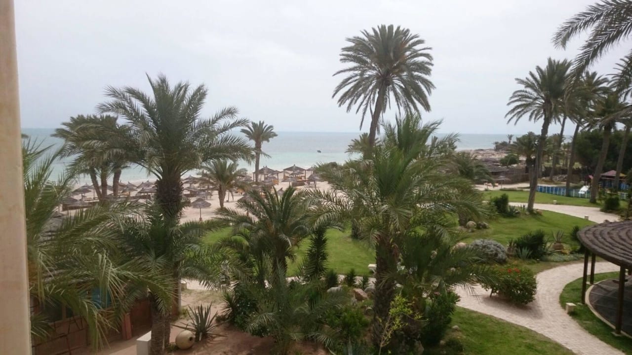 Ausblick aus unserer Suite Hotel Eden Star