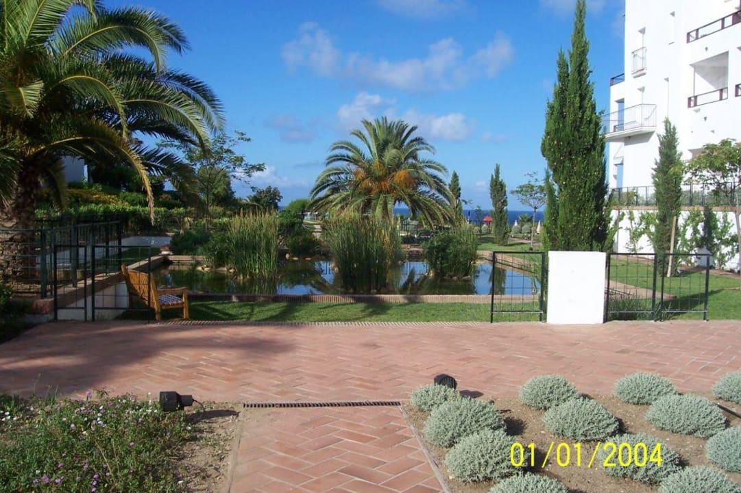 Ausblick beim Frühstück Fuerte Conil-Resort