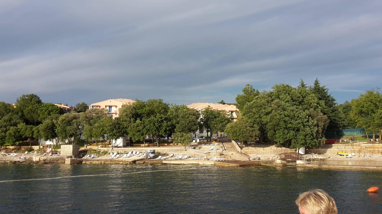 Blick vom Wasser Maistra Select Funtana All Inclusive Resort