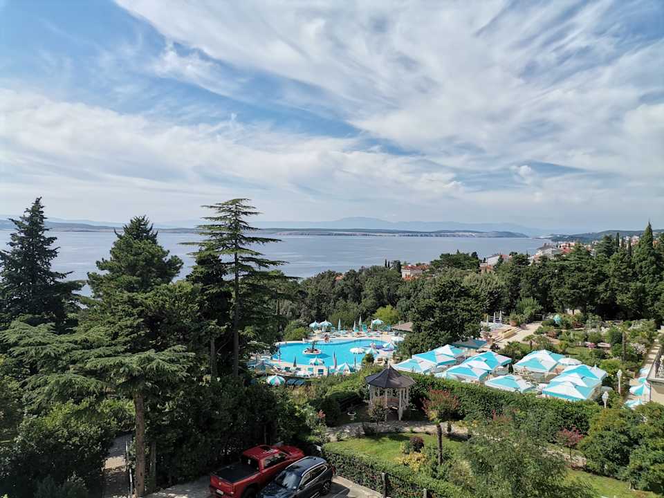 Ausblick Hotel Kvarner Palace