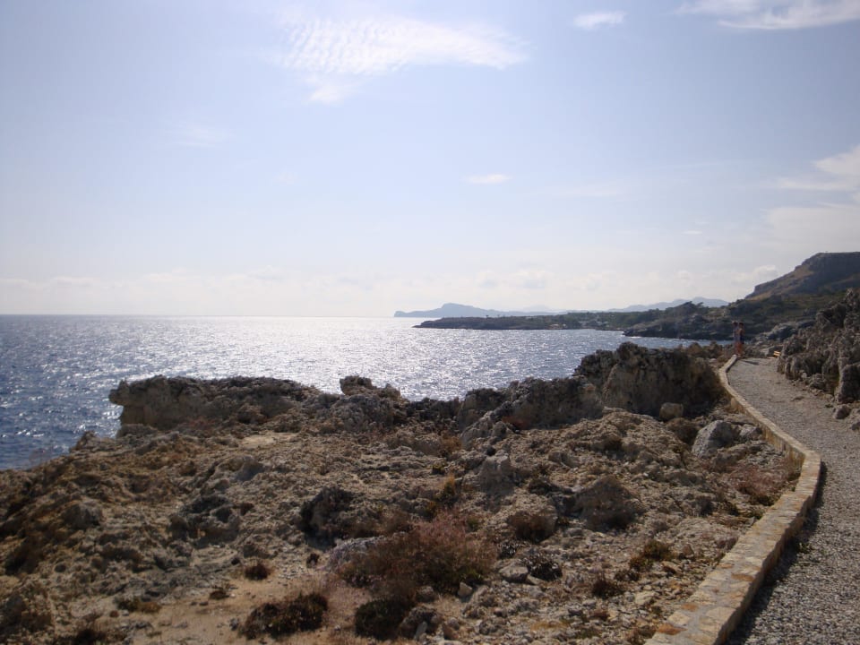 Weg in der Anlage Hotel Kalithea Horizon Royal