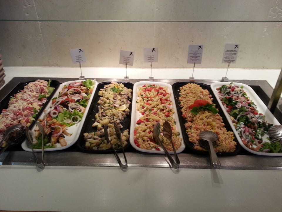 Variety of salads (just a part of it) Falkensteiner Club Funimation Borik