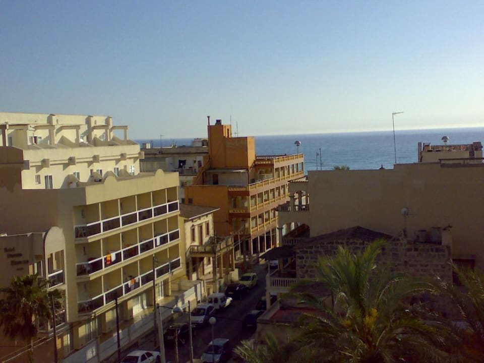 Ausblick vom Balkon Hotel HM Ayron Park