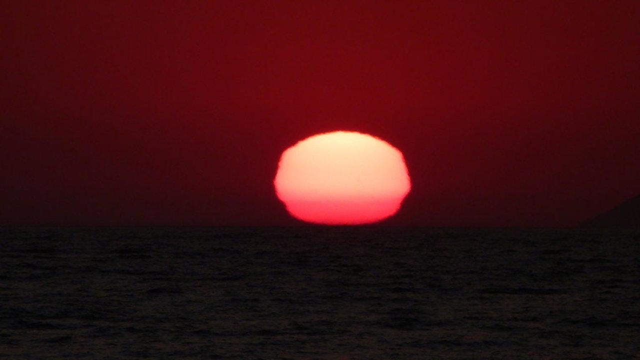 Sonnenuntergang Atlantica Marmari Beach