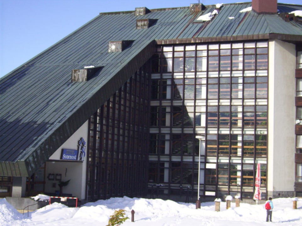 Haupteingang Wellness Hotel Svornost