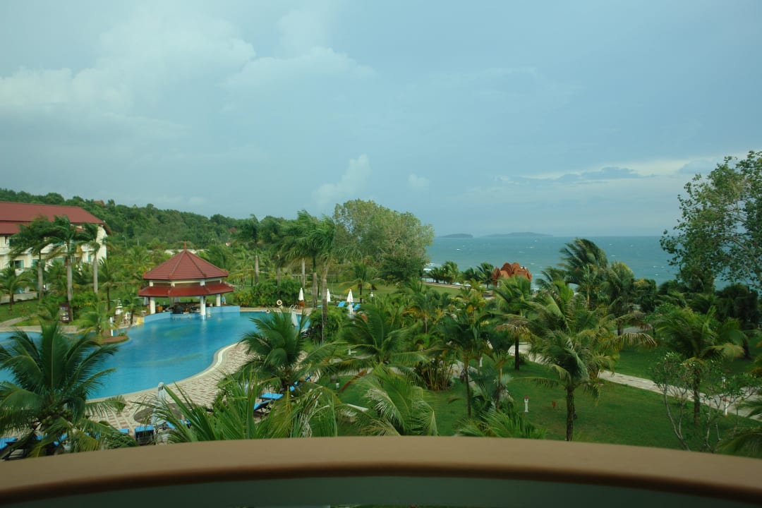 Blick vom Balkon Hotel Sokha Beach Resort & Spa