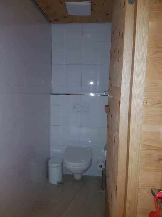 WC getrennt, wunderbar Hotel Olympia