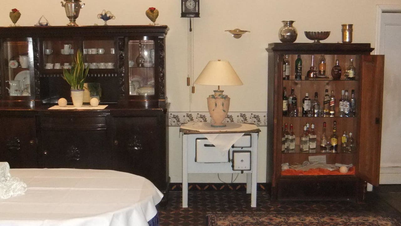 Zimmer für das Frühstücksbuffet Schloss Wulkow