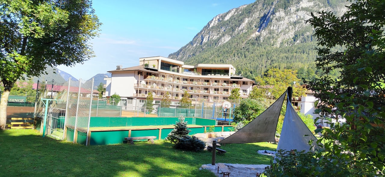 Gartenanlage POST Family Resort