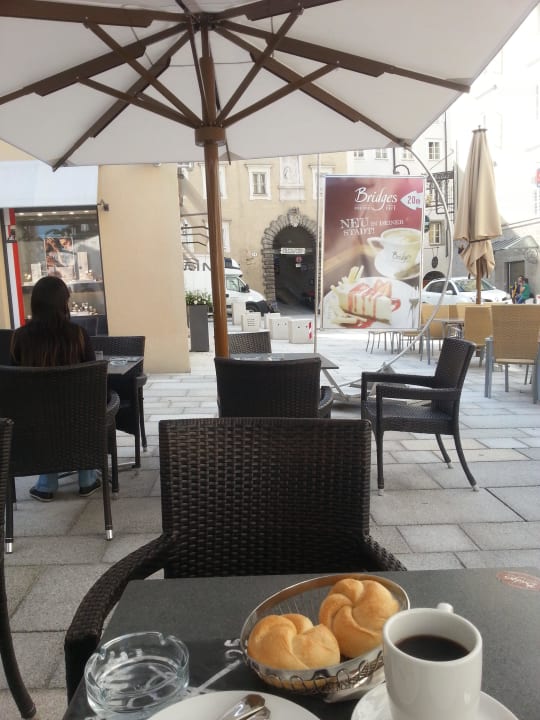 Café am Hotel, Frühstück Hotel Schwarzes Rössl