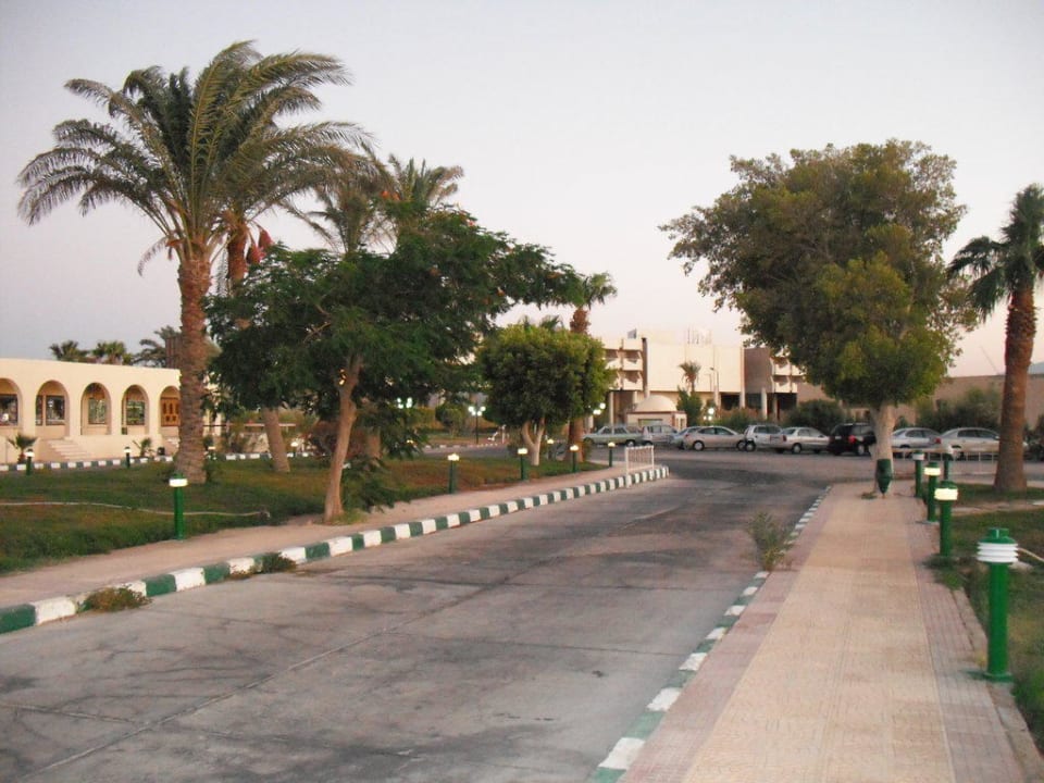 Hof Eingang Shams Safaga Resort
