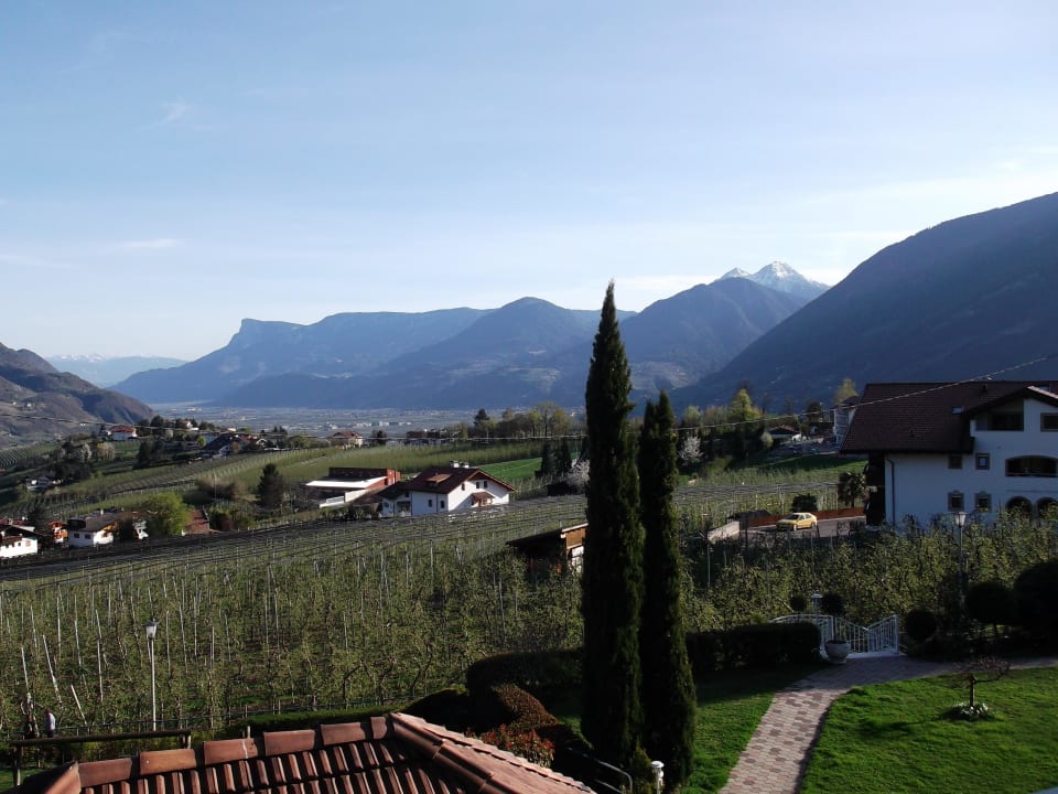 Ausblick vom Balkon Appartementhaus Residence Hirzer