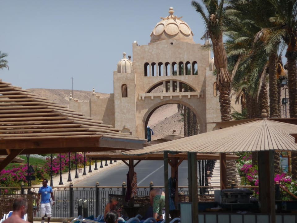 Eingang zur Anlage SUNRISE Royal Makadi Resort