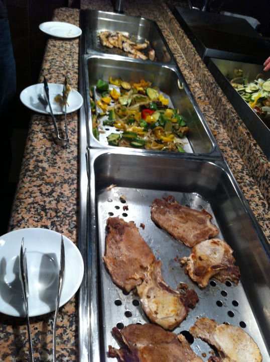 Teile der Fleischauswahl Caprice Janeiro Hotel & Spa