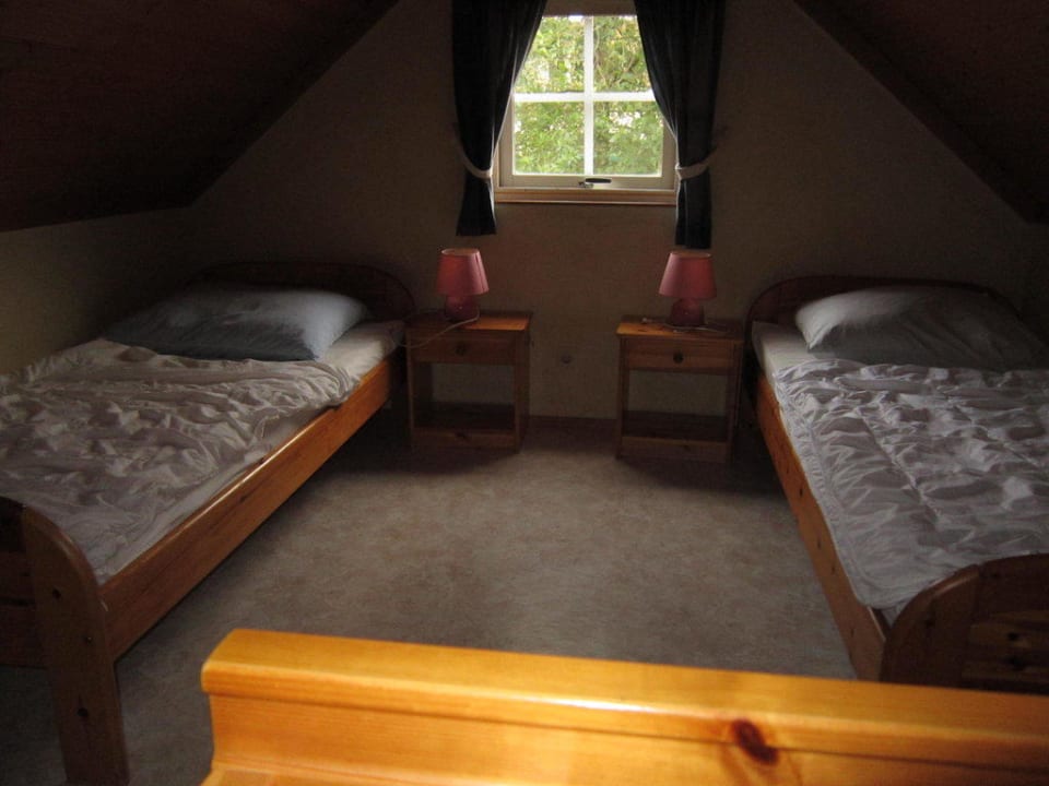 Schlafbereich im oberen Hausteil Camping- und Ferienpark Markgrafenheide