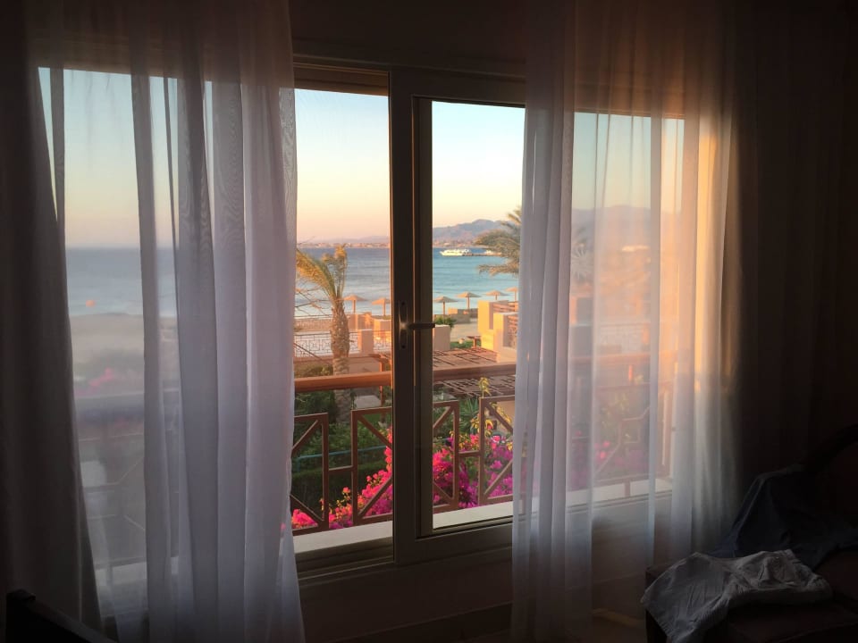Ausblick am Morgen  aus Zi. 4014 Shams Prestige Abu Soma-Adults Only
