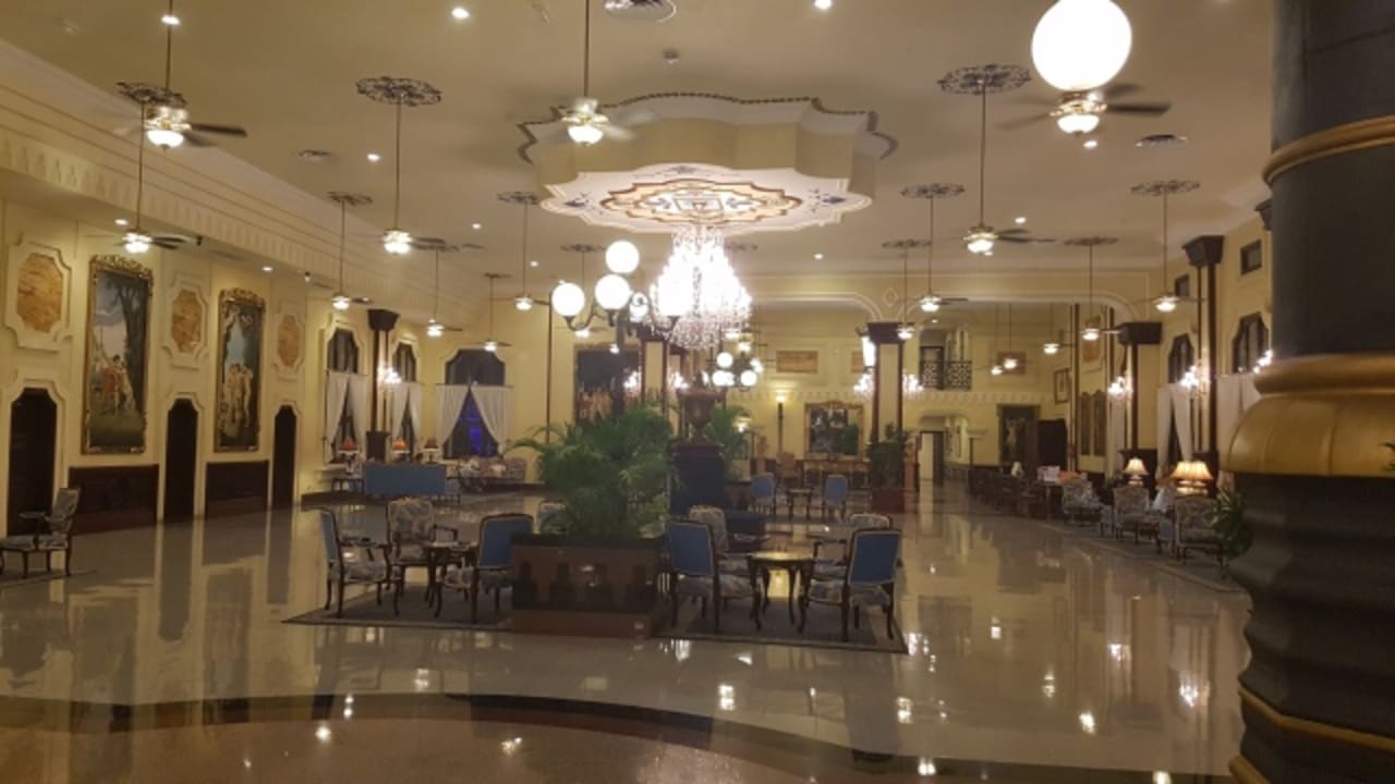 Prunkvolle Lobby Hotel Riu Palace Punta Cana