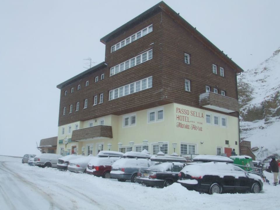 Hotel Maria Flora, es hat geschneit Hotel Maria Flora