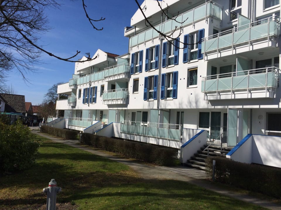 Separater Eingang MeinDarssUrlaub im Appartment zur Seebrücke