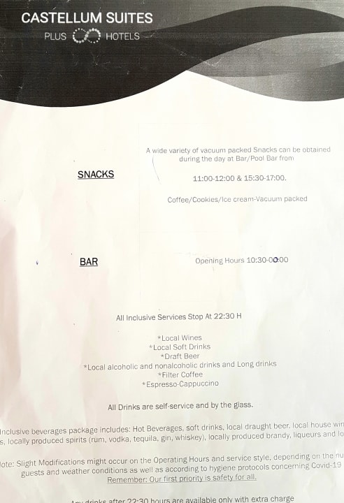 Gastro Castellum Suites All Inclusive