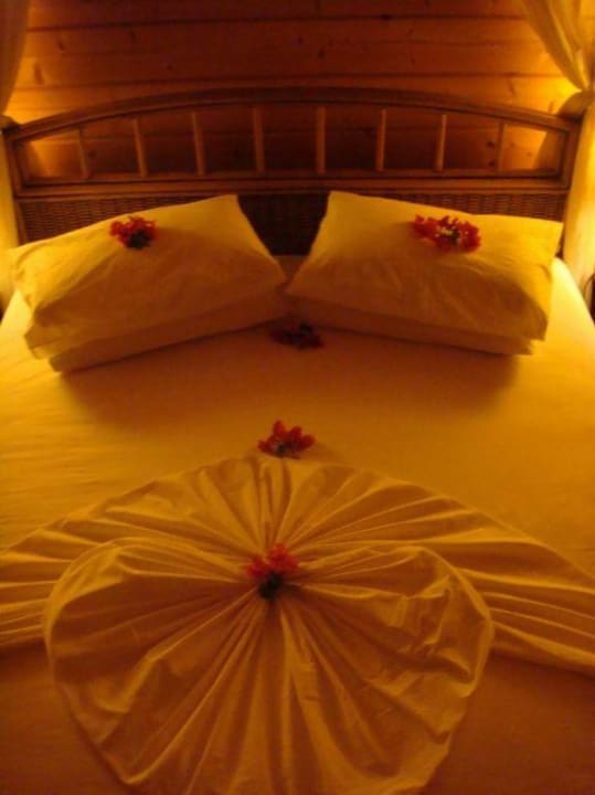 Bett Wasservilla Meeru Maldives Resort Island