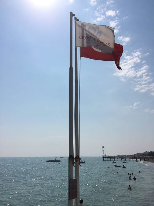 Leerer Rettungsschwimmer Sitz Crystal Paraiso Aqua Collection