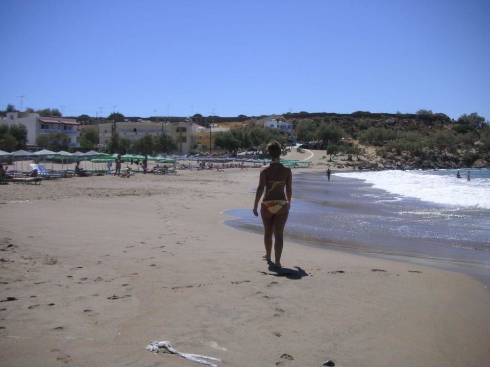 Paleochora beach and pal beach in the background Hotel Pal Beach