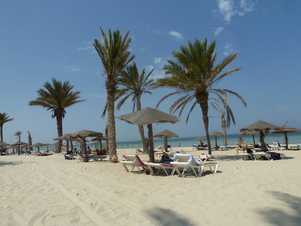 Strand am Tag Hotel Sangho Club Zarzis