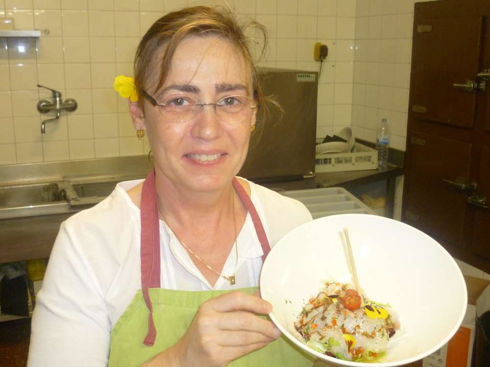 Platos creativos Hostal Pirineos