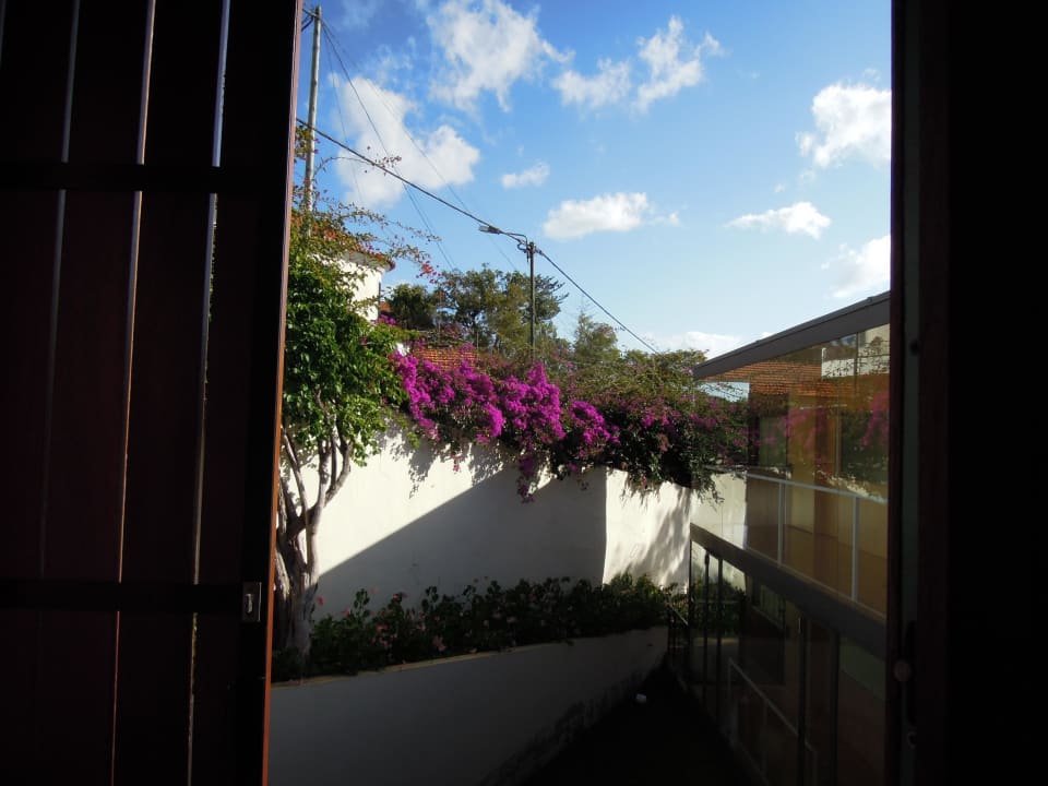 Ausblick von Zimmer 207! Hotel Residence Conde Carvalhal