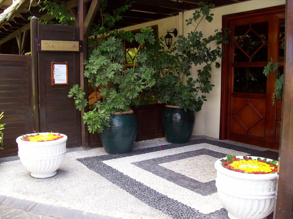 Eingangsbereich Spa, Friseur, Fitness Le Meridien Ile Maurice