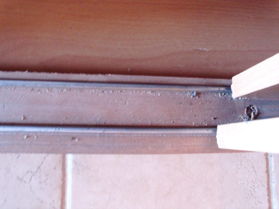 Ein Teil vom Kleiderschrank, ich putzte die Ablage Hotel Djerba Resort