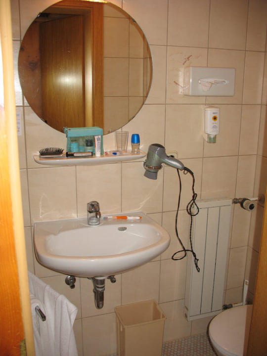 Badezimmer AKZENT Hotel Schranne