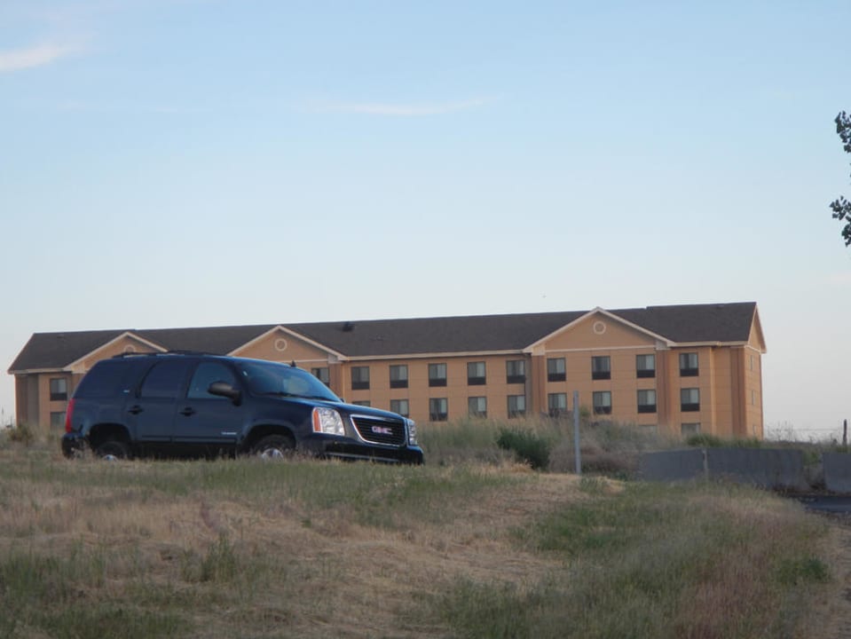 Rückseite des Hotels Hotel Hilton Garden Inn Twin Falls