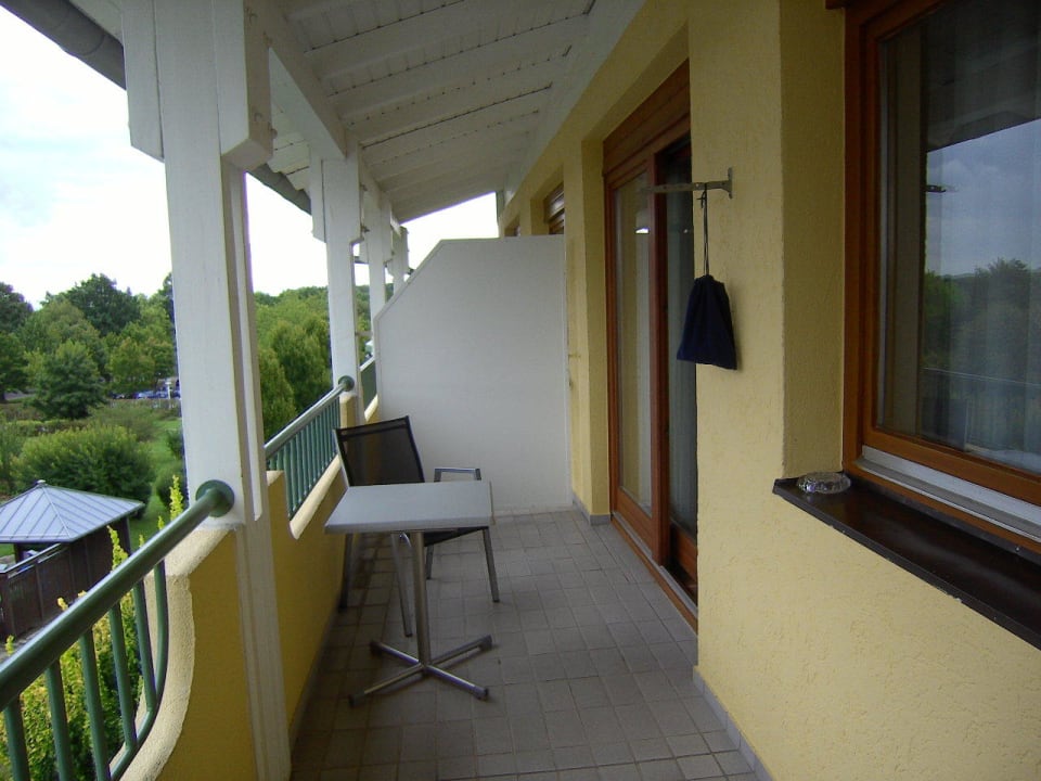 Grosser Balkon Thermalresort Köck