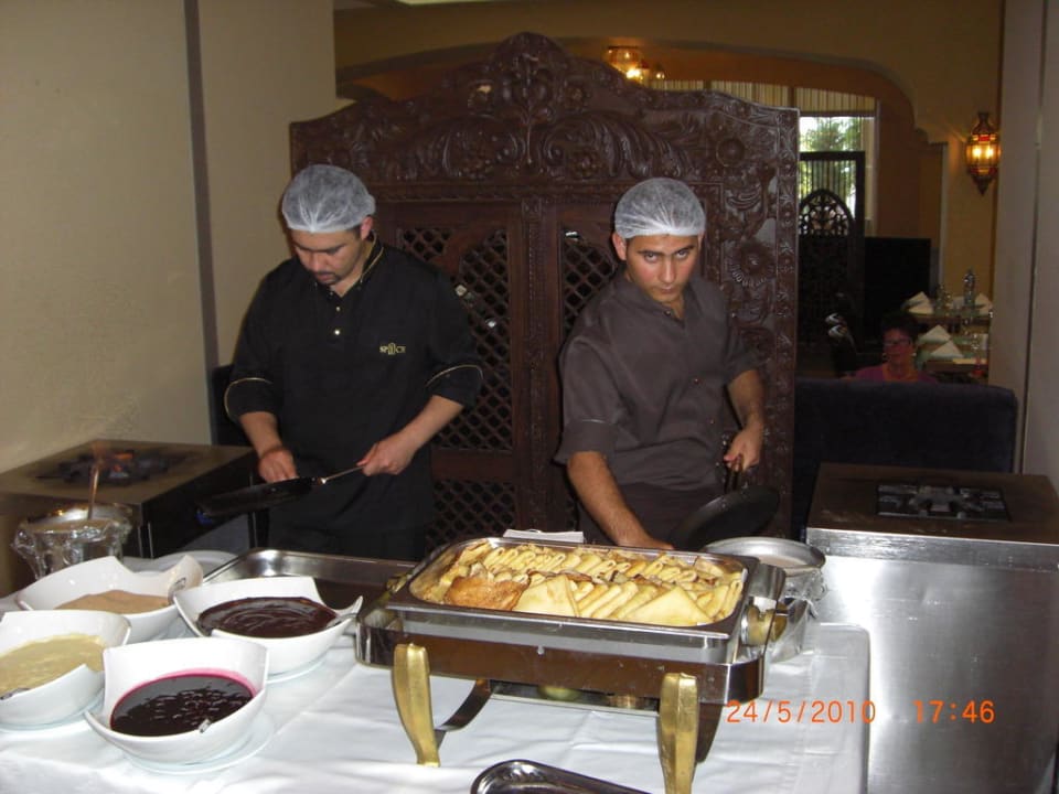 Frisch gemachte  warme Nachspeise Spice Hotel & Spa