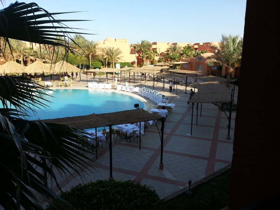Vorbereitung zum Stammgästeessen Jaz Makadi Oasis Resort
